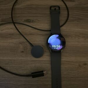 Samsung Galaxy Watch 6 44mm with watch bands and bling cases